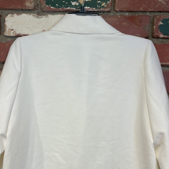 Show me your Mumu Save the Date blazer Dress white size small New - Picture 11 of 12